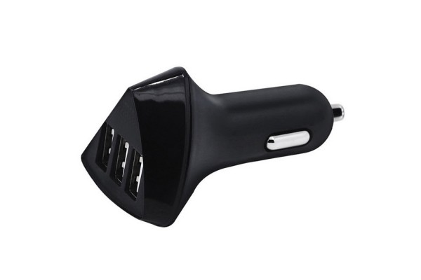 Φορτιστής Αναπτήρα Αυτοκινήτου CC-307 4.2A Με 3 Usb Μαύρος 1 Τεμάχιο