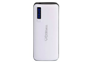 Power Bank Treqa TR-901 12800mAh Με 3 Θύρες USB-A Και Led Φως Λευκό 1 Τεμάχιο