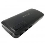 Power Bank Treqa TR-901 12800mAh Με 3 Θύρες USB-A Και Led Φως Μαύρο 1 Τεμάχιο