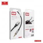 Καλώδιο Aux 3.5mm Σε Type-C Earldom AUX61 1 Τεμάχιο