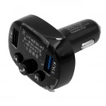 Fm Transmitter ALS-A931 Με Bluetooth, 2 USB, Οθόνη Lcd Και Τηλεχειριστήριο Μαύρο 1 Τεμάχιο