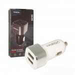 Φορτιστής Αναπτήρα Αυτοκινήτου Treqa CC-315 4.2A Με 3 Usb Μαύρος 1 Τεμάχιο
