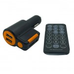 Fm Transmitter ALS-A905 Με Bluetooth, 2 USB, Οθόνη Lcd Και Τηλεχειριστήριο Μαύρο 1 Τεμάχιο
