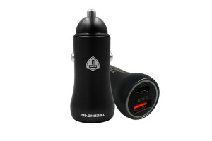 Φορτιστής Αναπτήρα Αυτοκινήτου Technovo TN-B009 Με 1 Θύρα Usb Και 1 Θύρα USB-C 12-24V 3.1A Μαύρος 1 Τεμάχιο