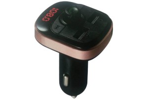 Fm Transmitter ALS-A10 Με Bluetooth, 2 Usb Και Οθόνη Lcd Μαύρο 1 Τεμάχιο