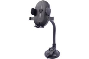 Βάση Κινητού Με Βεντούζα Earldom EH197 Μαύρη 1 Τεμάχιο