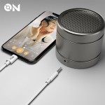 On Mobile Accessories Καλώδιο Aux 3.5mm Σε Type-c Λευκό On Mobile Accessories Καλώδιο Aux 3.5mm Σε Type-c Λευκό