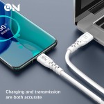 On Mobile Accessories Καλώδιο Type-c Σε Type-c Λευκό On Mobile Accessories Καλώδιο Type-c Σε Type-c Λευκό