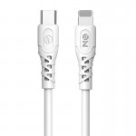 On Mobile Accessories Καλώδιο Type-c Σε Lightning Λευκό On Mobile Accessories Καλώδιο Type-c Σε Lightning Λευκό