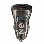 On Mobile Accessories Φορτιστής Αναπτήρα Αυτοκινήτου Με 2 Θύρες Usb Και USB-c 12-24V Διάφανος On Mobile Accessories Φορτιστής Αναπτήρα Αυτοκινήτου Με 2 Θύρες Usb Και USB-c 12-24V Διάφανος