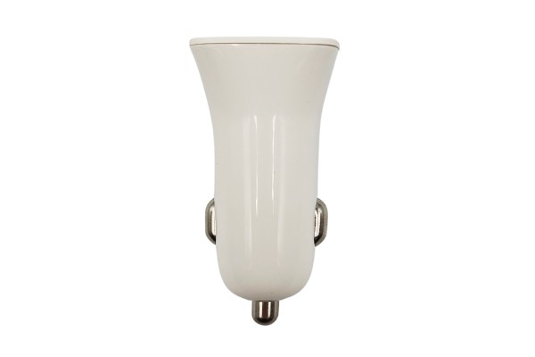 Φορτιστής Αναπτήρα Αυτοκινήτου CC32S Με 2 Θύρες Usb 12-24V 4.8A Λευκός 1 Τεμάχιο Φορτιστής Αναπτήρα Αυτοκινήτου CC32S Με 2 Θύρες Usb 12-24V 4.8A Λευκός 1 Τεμάχιο