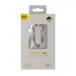 Φορτιστής Αναπτήρα Αυτοκινήτου CC32S Με 2 Θύρες Usb 12-24V 4.8A Λευκός 1 Τεμάχιο Φορτιστής Αναπτήρα Αυτοκινήτου CC32S Με 2 Θύρες Usb 12-24V 4.8A Λευκός 1 Τεμάχιο