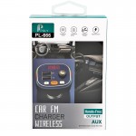 Fm Transmitter ΡL-666 Με Bluetooth, 2 Usb Και Οθόνη Lcd Μαύρο 1 Τεμάχιο Fm Transmitter ΡL-666 Με Bluetooth, 2 Usb Και Οθόνη Lcd Μαύρο 1 Τεμάχιο