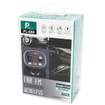 Fm Transmitter ΡL-666 Με Bluetooth, 2 Usb Και Οθόνη Lcd Μαύρο 1 Τεμάχιο Fm Transmitter ΡL-666 Με Bluetooth, 2 Usb Και Οθόνη Lcd Μαύρο 1 Τεμάχιο