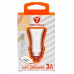 Φορτιστής Αναπτήρα Αυτοκινήτου Technovo TN-B010 Με 1 Θύρα Usb Και 1 Θύρα USB-C 12-24V 3A Λευκός 1 Τεμάχιο Φορτιστής Αναπτήρα Αυτοκινήτου Technovo TN-B010 Με 1 Θύρα Usb Και 1 Θύρα USB-C 12-24V 3A Λευκός 1 Τεμάχιο