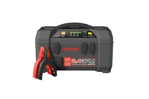 Εκκινητής Μπαταριών Με Ενσωματωμένο Ασύρματο Πιεστικό Νερού 1.5 MPA, Powerbank, Κομπρεσσέρ Αέρος 150PSI, Φακός Led 5 Σε1 Lokithor AW401 12 Volt 2500A 1 Τεμάχιο