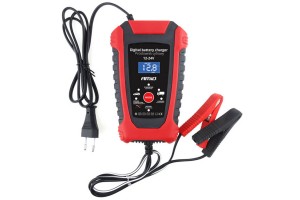 Φορτιστής Μπαταριών Αυτοκινήτου & Φορτηγού Ψηφιακός Amio (02379) 1V 6Amp / 24V 3 Amp 1 Τεμάχιο