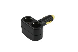 Προέκταση Αναπτήρα Διπλή Μαύρη 1 Τεμάχιο