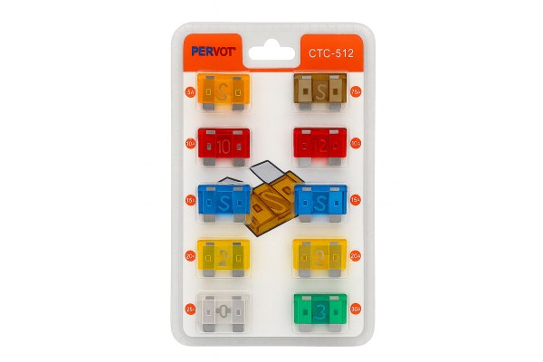 Σετ Ασφάλειες Αυτοκινήτου CTC-512 M - 000455 40 Τεμαχίων Σετ Ασφάλειες Αυτοκινήτου CTC-512 M - 000455 40 Τεμαχίων