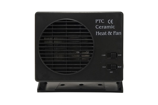 Αερόθερμο Αναπτήρα Αυτοκινήτου 12V 150-300W Κεραμικό 1 Τεμάχιο