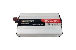 Inverter Αυτοκινήτου Από 12 Volt Σε 230 Volt 300/600 Watt 1 Τεμάχιο