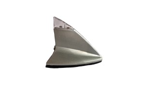 Κεραία Αυτοκινήτου Διακοσμητική Καρχαρίας Φωτιζόμενη Ασημί 1 Τεμάχιο