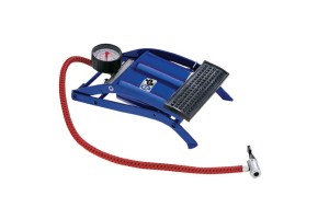 Τρόμπα Αέρος Ποδιού Με Μανόμετρο Διπλή Μεταλλική Σε Blister 1 Τεμάχιο