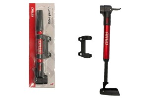 Τρόμπα Αέρος Χειρός Αλουμινίου Ποδηλάτου Και Αυτοκινήτου Amio PU01 28cm 1 Τεμάχιο