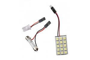 Led Πλαφονιερας 12V 15pcs 5050 Smd 36mm