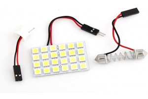 Led Πλαφονιερας 12V 24pcs 5050 Smd 36mm
