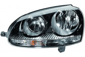 Φανοι Εμπροσθιοι VW Golf V Μαυρος