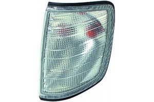 Hella Αριστερό Φλας για Mercedes-Benz 190 Λευκό 1τμχ