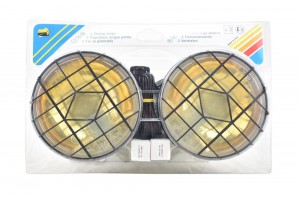 Φανοι Στρογγυλοι Κιτρινοι Καρφι