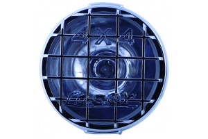 Carman Φανός 4x4 Χρώμιο Στρογγυλό 15.6cm 1τμχ