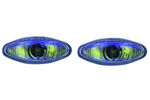 Carman Προβολείς Μπλε 2τμχ