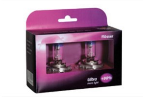 Λαμπες H4 12V 60/55W P43 Ultra +90% Set