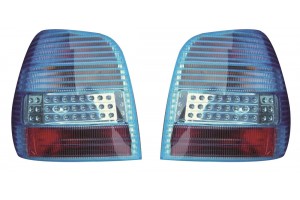 Hella Πίσω Φανάρια για Volkswagen Polo 1999 Μπλε 2τμχ