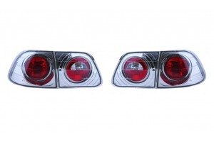 Sonar Πίσω Φανάρια για Honda Civic 4D 1999-2000 2τμχ