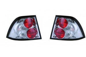 Sonar Πίσω Φανάρια για Opel Vectra 1996 Χρώμιο 2τμχ