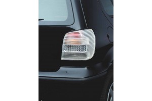 Hella Πίσω Φανάρια για Volkswagen Polo 1999 Ασημί 2τμχ