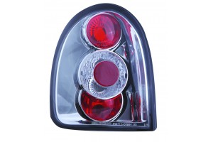 Sonar Πίσω Φανάρια για Opel Corsa 1994-2001 Χρώμιο 2τμχ