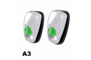 Φωτιζομενη Πιτσιλιθρα Χρωμιου 12V - A3