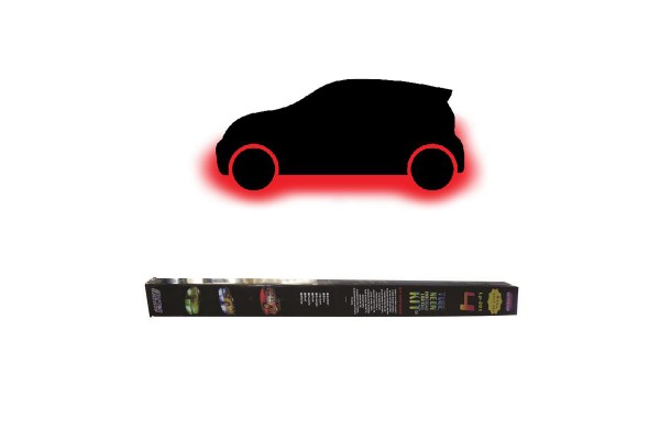 Φωτισμου Κιτ Undercar Neon - Κοκκινο