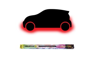 Φωτισμου Κιτ Undercar 24&#8243; Νεον - Κοκκινο