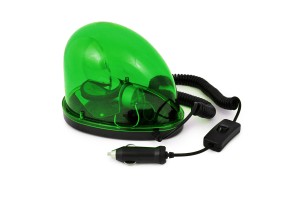 Φαρος Μαγνητικος Οβαλ 12V - Πρασινο