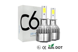 Συστημα Led C6 H3 60W 7200LM, 6500K