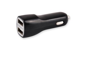 Φορτιστης Αυτοκινητου Usb Μαυρο