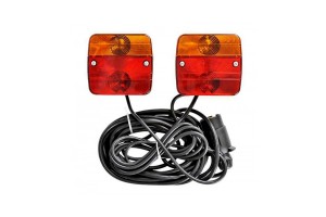 Φωτα Τρειλερ Με Μαγνητη & Καλωδιο