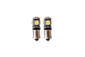 Autoline Τ10 CanBus 5 SMD 5050 White 12V 2τμχ Blister