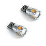 Λαμπες 6 Leds T10 Wedge-CANBUS 12V Ασπρο